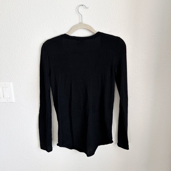 AX Armani Exchange Minimalist 90s V-Neck Cardigan | Merino Wool | Closet Staple - Picture 7 of 8